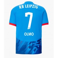 Pánský Fotbalový dres RB Leipzig Dani Olmo #7 2023-24 Třetí Krátký Rukáv